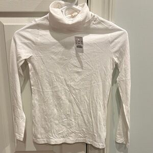 NWT Crewcuts White Size 10 Turtleneck